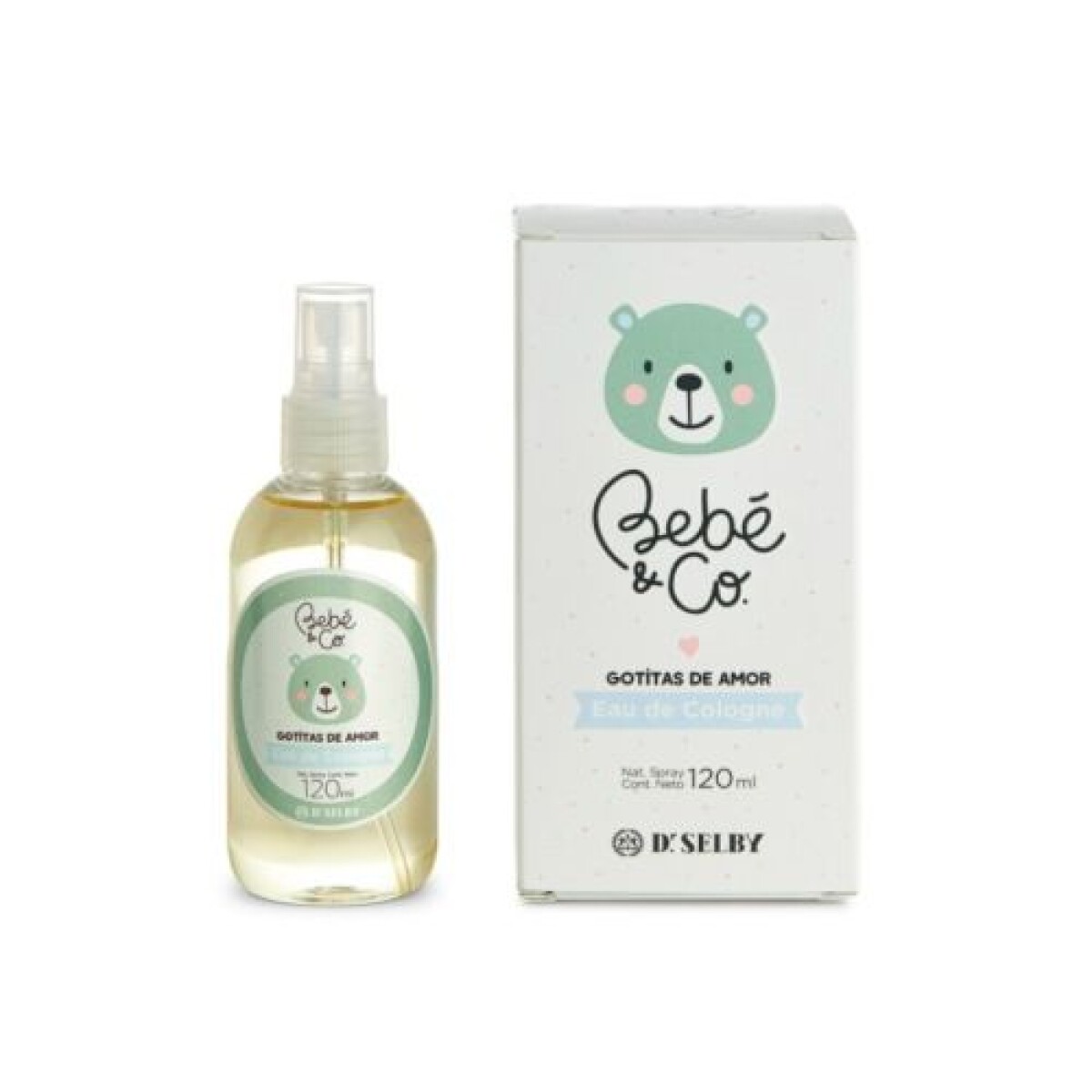 Colonia Bebé & Co EDT 120 ml – Fragancia Infantil