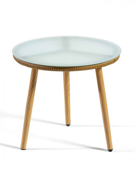 Liza MESA AUXILIAR LIZA RATTAN 2048T HJ-62 (D) DIA.51X48H CM