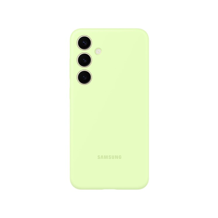 Funda Samsung Silicone Case para Galaxy S24+ Light Green