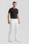 Pantalón dep clásico c/puños elásticos - UNISEX BLANCO