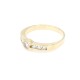 Anillo en oro 18k amarillo y brillantes Anillo en oro 18k amarillo y brillantes