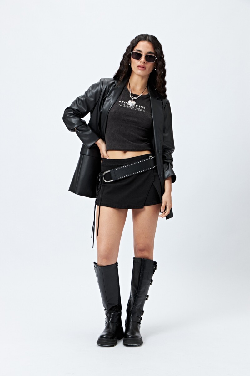SHORT LIANE Negro
