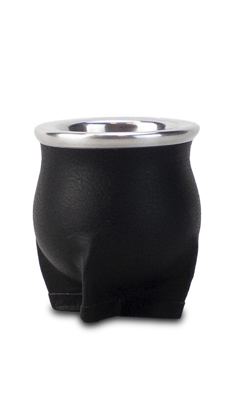 MATE DE CERÁMICA CHICO DELTA URBANO NEGRO