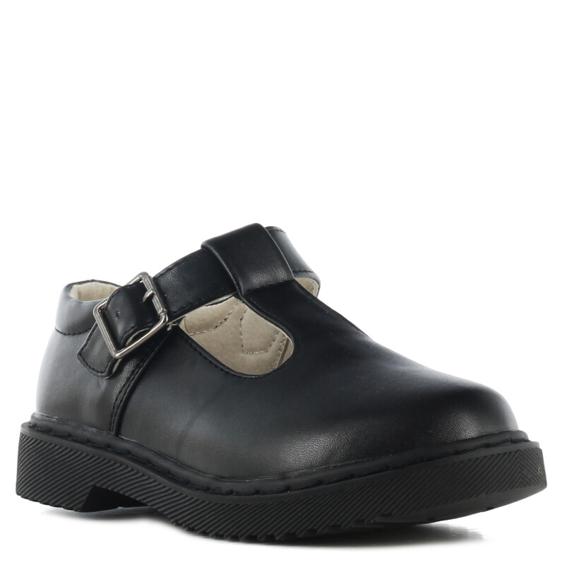 Zapatos Infantiles Croco Kids Colegial Negro