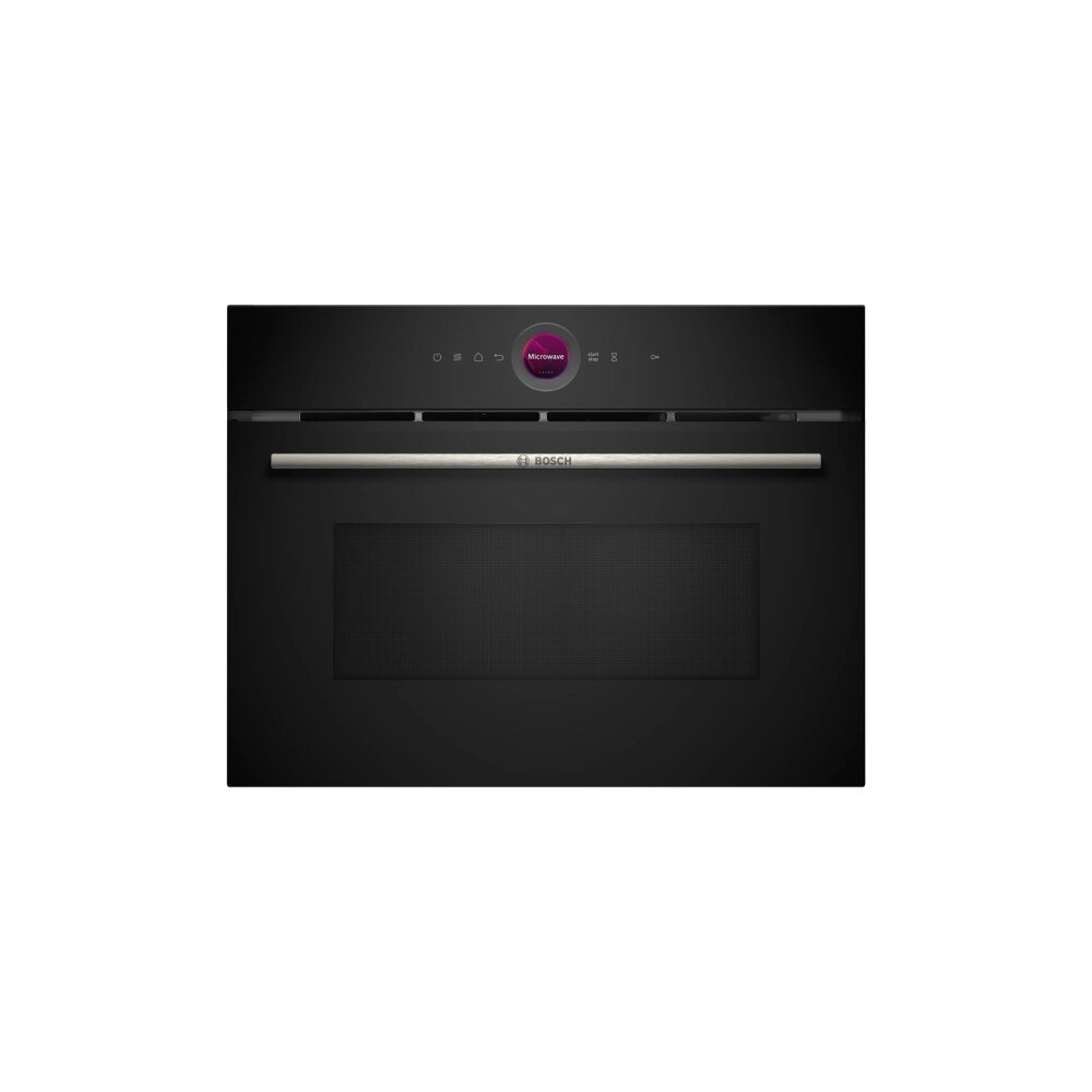 Microondas de empotrar Bosch CEG732XB1 Gourmet negro