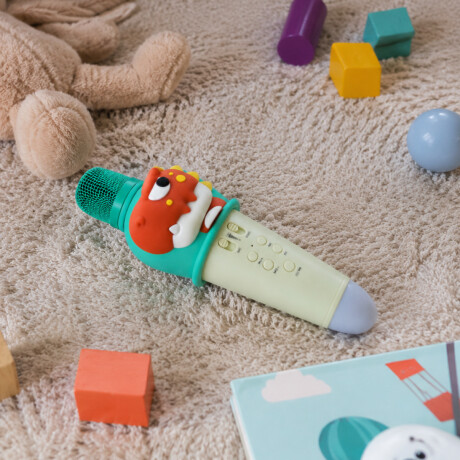 Micrófono karaoke inalámbrico para niños Dino
