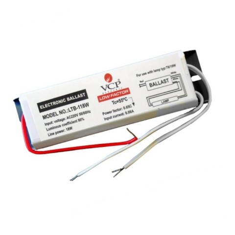 REACTANCIA ELECTR. P/LAMP. FLUOR. 1X20W BF 220V 50/60HZ REACTANCIA ELECTR. P/LAMP. FLUOR. 1X20W BF 220V 50/60HZ
