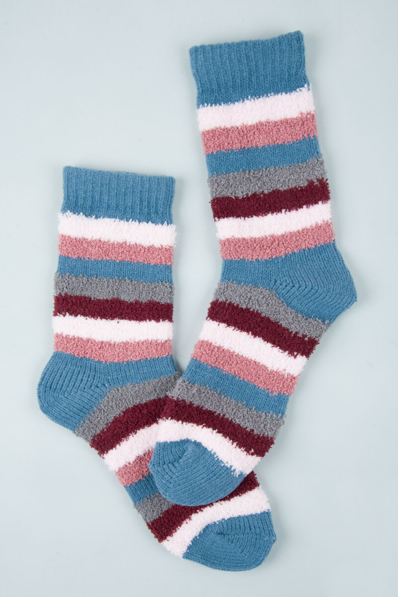 Medias super soft rayas ts Combinacion 1