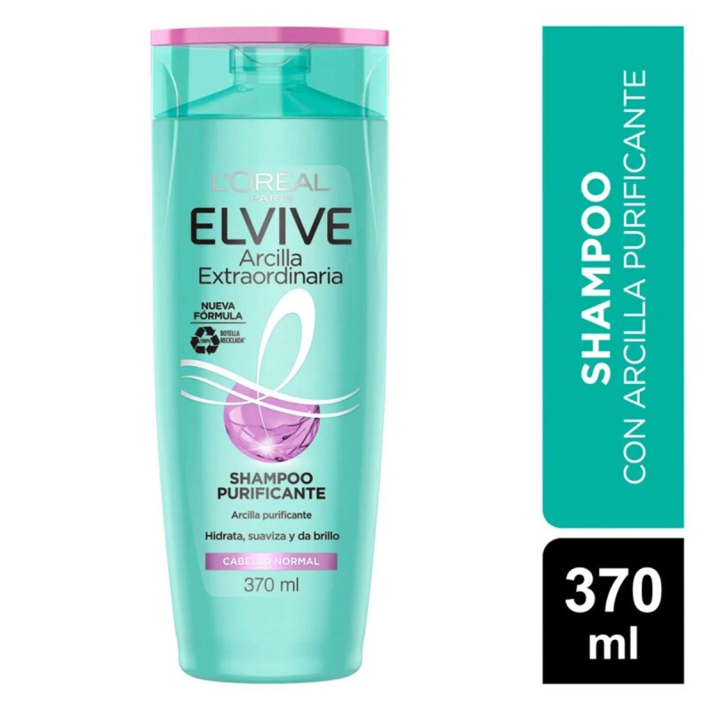 Shampoo Elvive Arcilla Extraordinaria 370 ML Shampoo Elvive Arcilla Extraordinaria 370 ML