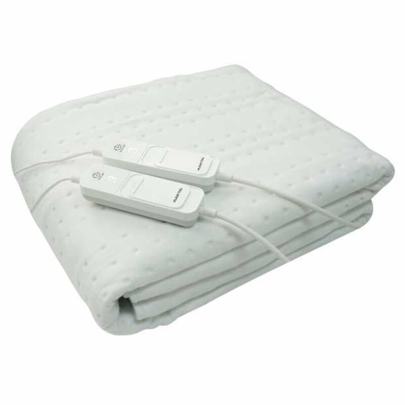 Calienta Cama Punktal 2 Plazas Eléctrico Lavable 3 Temperaturas Apagado Automático Manta Térmica 160x140 Calienta Cama Punktal 2 Plazas Eléctrico Lavable 3 Temperaturas Apagado Automático Manta Térmica 160x140