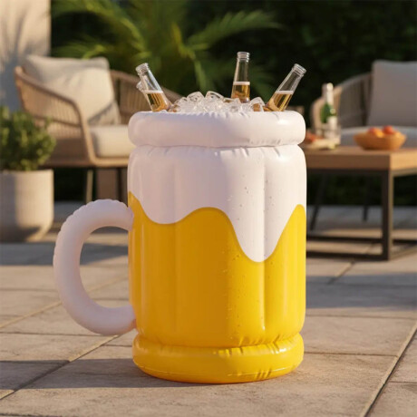 Set X3 Flotador Piscina Palmera Cerveza Heladerita Set X3 Flotador Piscina Palmera Cerveza Heladerita