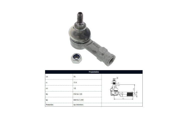 Puntero Hyundai Elantra/Accent, Jac J3 - A137 94-25 Der/Izq Puntero Hyundai Elantra/Accent, Jac J3 - A137 94-25 Der/Izq