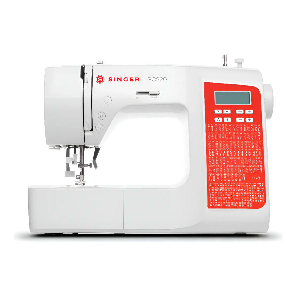 MAQUINA DE COSER SINGER SC 200 - RD Luz LED N/A