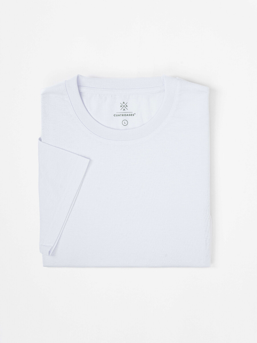 T-shirt m/c lisa - blanco 