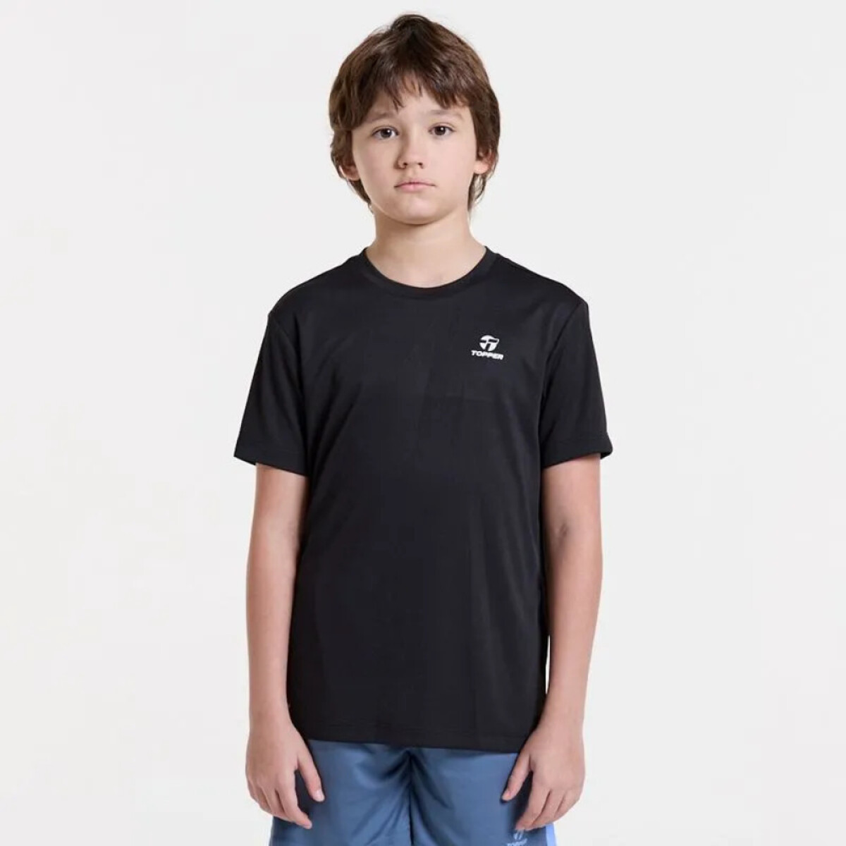 T-SHIRT BASIC BOYS TRNG negro - NEGRO 