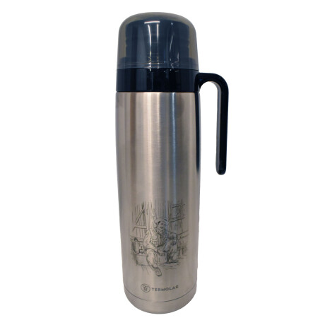 Termo Termolar R-evolution 1lt - 5 Años De Garantía Acero Plateado Gaucho