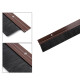 Zócalo de Aluminio con cepillo 80 cm MARRON