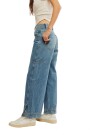 BENJI RELAXED WIDE LEG Azul