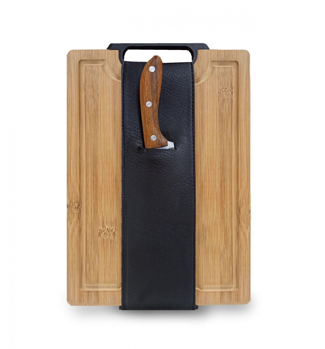 SET PARRILLERO NORFOLK CON FAJA - NEGRO 