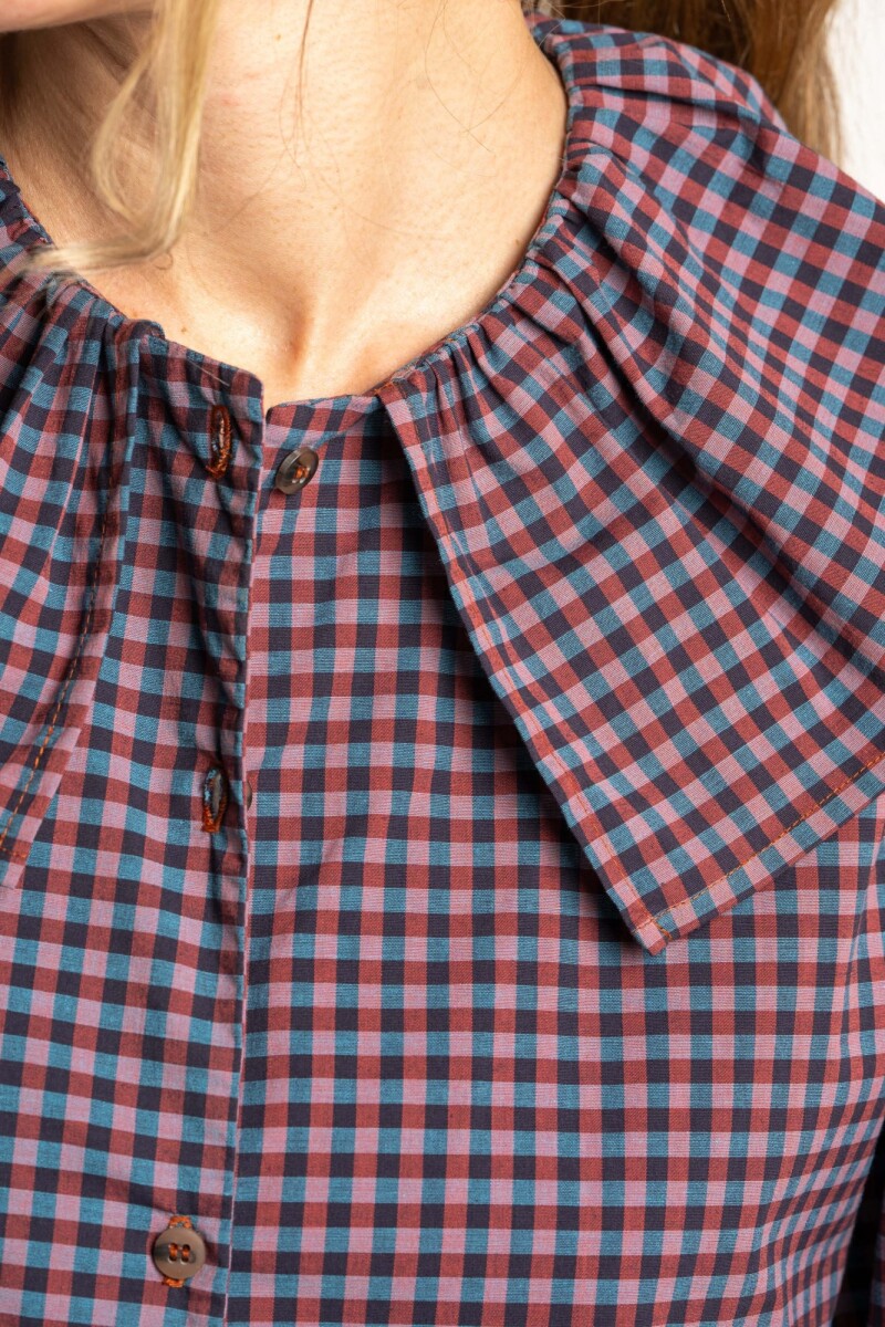 Blusa Gingham Multi