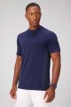 Polo Manga Corta Fit The Training Day Tee Hombre Deep Navy