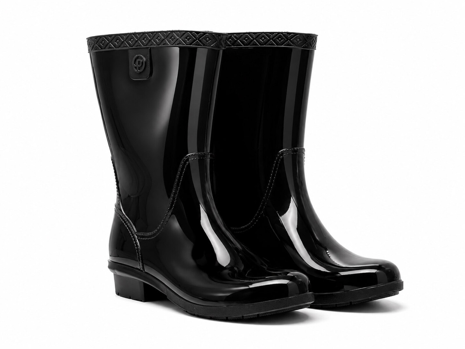 BOTA LLUVIA MUJER - Negro 