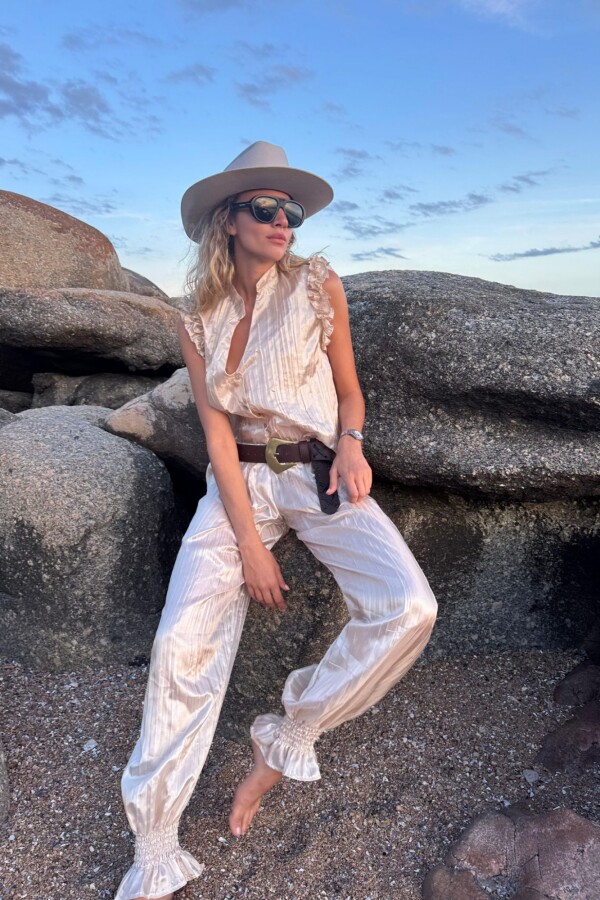 Conjunto Plisado Crudo