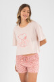 Snoopy pink pj Rosado