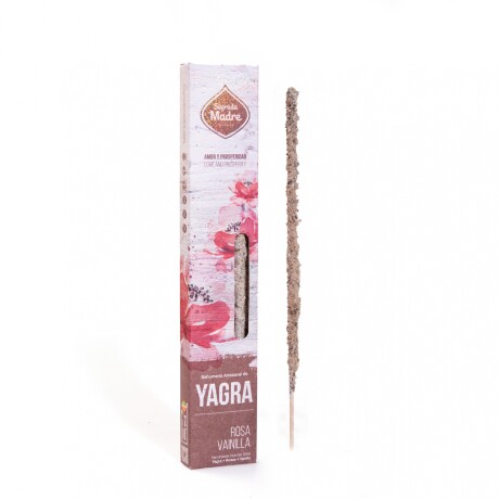 INCIENSO YAGRA SAGRADA MADRE X6 Rosa/vainilla