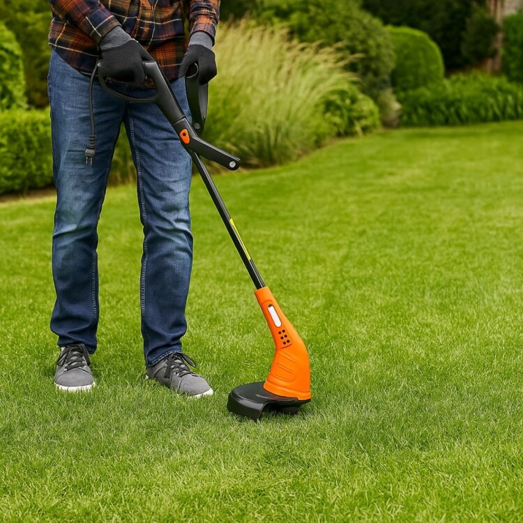 BORDEADORA ELECTRICA TRAMONTINA 1500W NARANJA