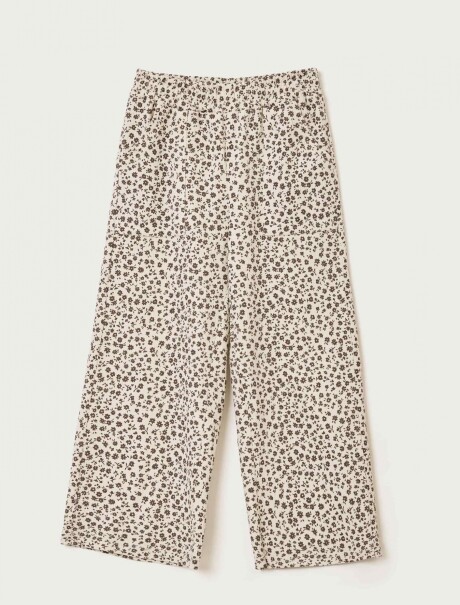 PANTALÓN TEXTURADO PARA NIÑA MULTICOLOR