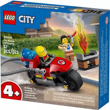 Lego City 60410 Moto De Rescate De Bomberos Lego City 60410 Moto De Rescate De Bomberos