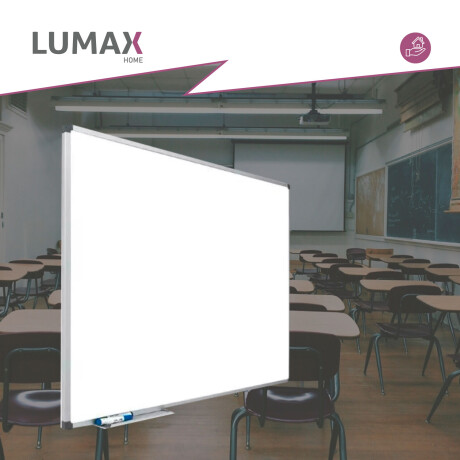 Pizarra Blanca 70 × 100 cm para imanes, con soporte y film protector extraíble Pizarra Blanca 70 × 100 cm para imanes, con soporte y film protector extraíble