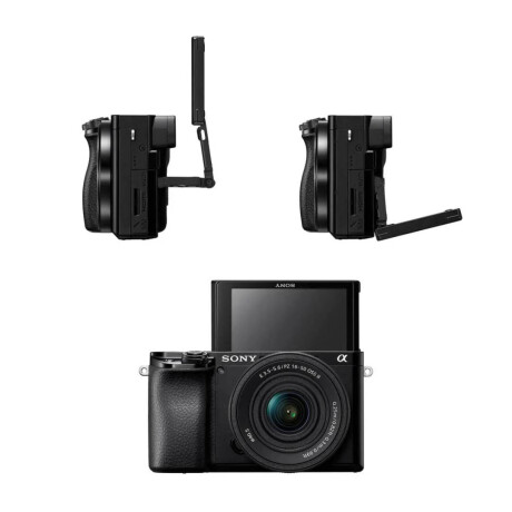 Cámara de Fotos Sony Mirrorless APSC ILCE-6100K Negro