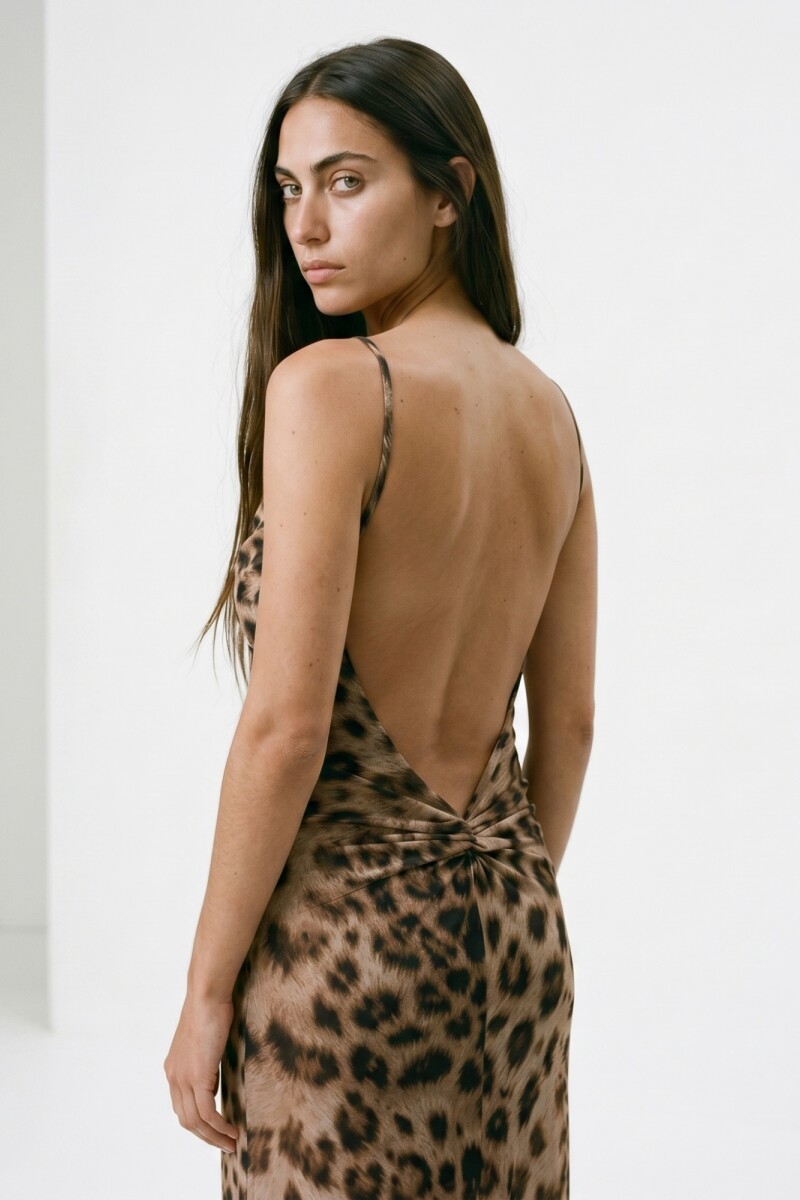 Vestido Mocca MARRON