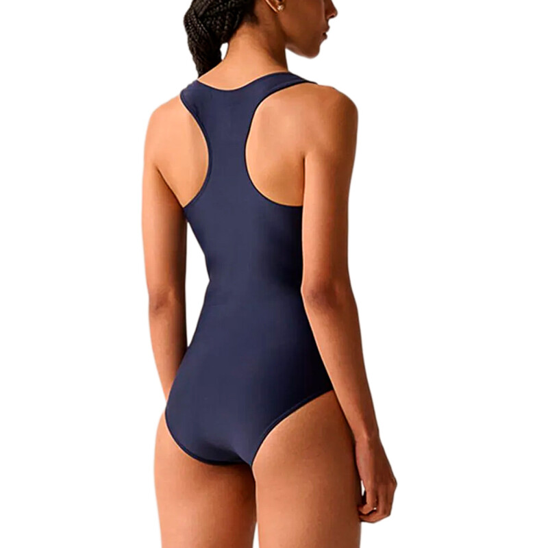 Fila Australia Malla Traje De Baño De Natacion Para Mujer - Marino Nautico Marino