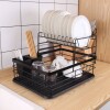 Escurridor de platos metálico 2 niveles Escurridor de platos metálico 2 niveles