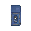 Protector para Samsung Galaxy A55 con soporte color azul Protector Para Samsung Galaxy A55 Con Soporte Color Azul