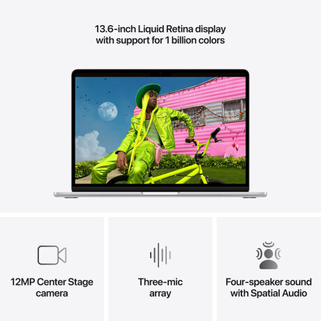 Notebook Apple Macbook Air MDH84LL M5 1TB 16GB 13" Silver Notebook Apple Macbook Air MDH84LL M5 1TB 16GB 13" Silver