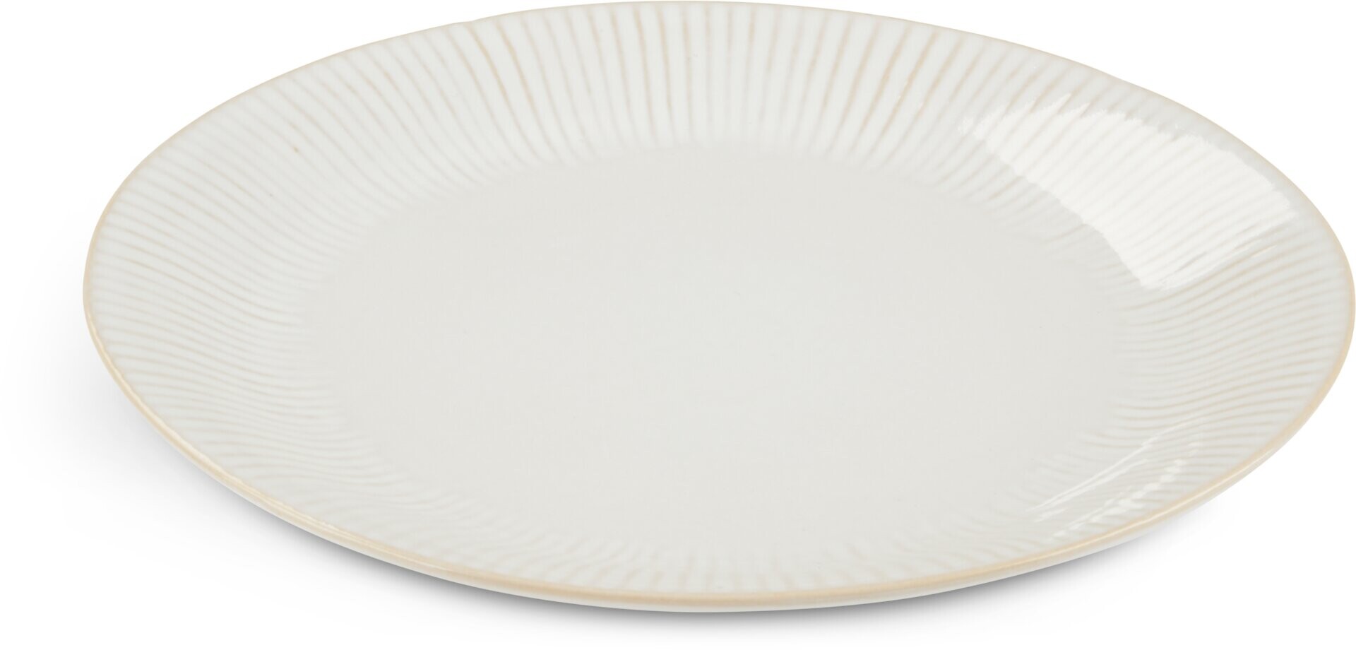 Plato STEFFEN Ø21cm cerámica blanco 