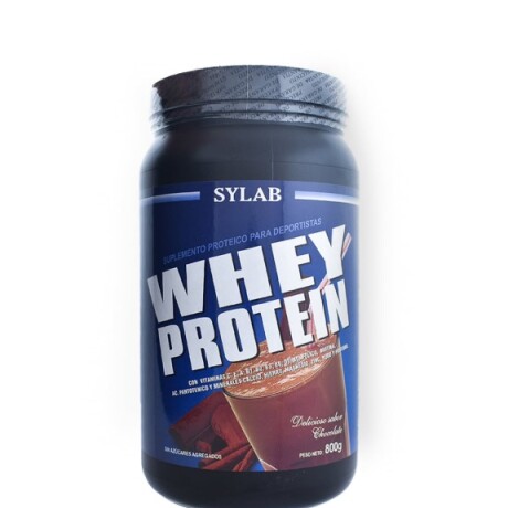 Whey Protein Suplemento proteico Sylab 800g Sabor chocolate