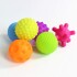 Set pelotas silicona estimulacion colores fuertes
