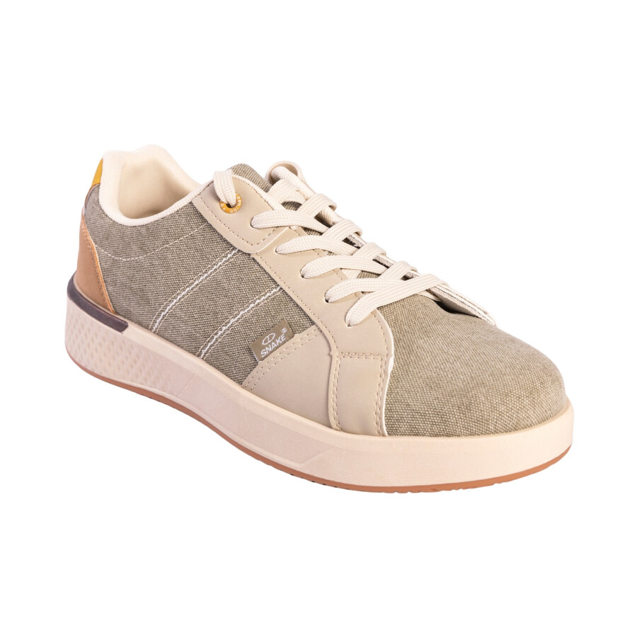 SNAKE COTTON BEIGE