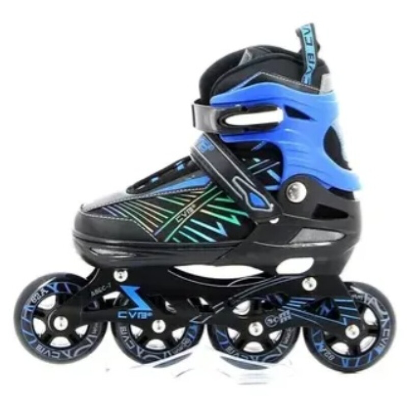 Rollers Patines Ajustables Con Luces Infantil talle M Rollers Patines Ajustables Con Luces Infantil Talle M