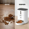 Dispensador De Alimento Para Mascotas Marvo Perros y Gatos Dispensador De Alimento Para Mascotas Marvo Perros y Gatos