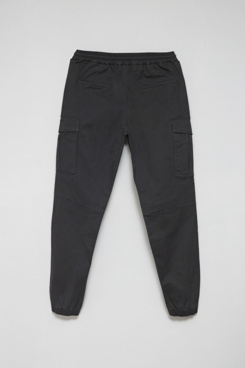 Pantalón cargo jogger Gris Oscuro