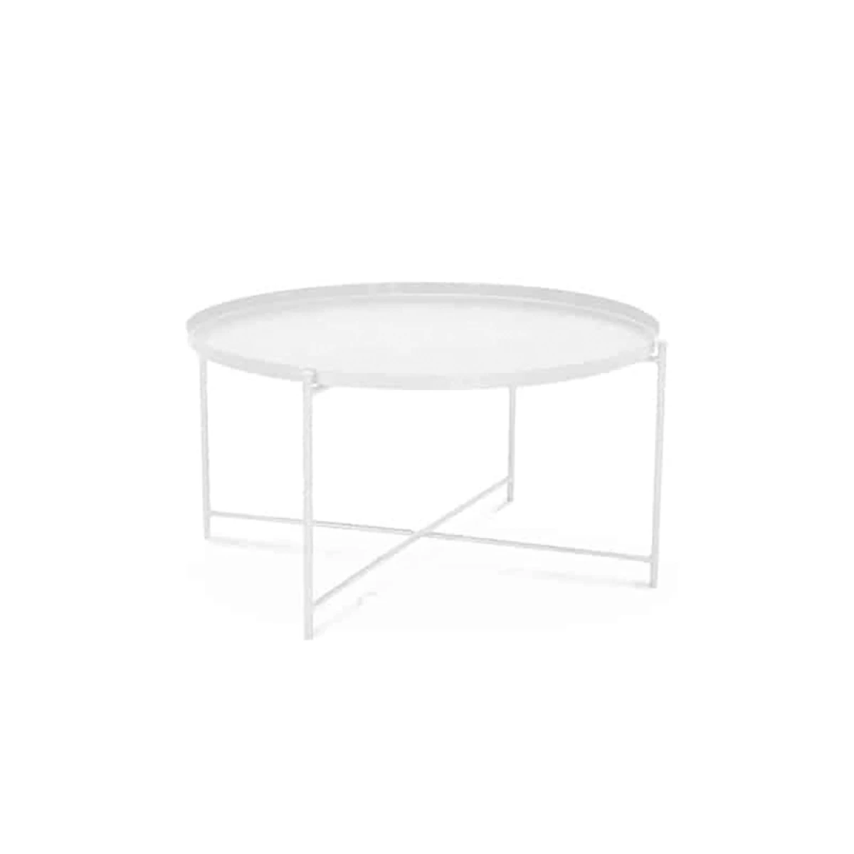 Mesa Baja Tray Grande - Blanco 
