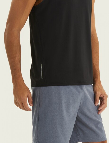 MUSCULOSA DEPORTIVA NEGRO