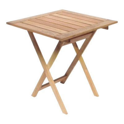 Mesa Plegable Cuadrada Eucaliptus 70x70 cm Mesa Plegable Cuadrada Eucaliptus 70x70 cm