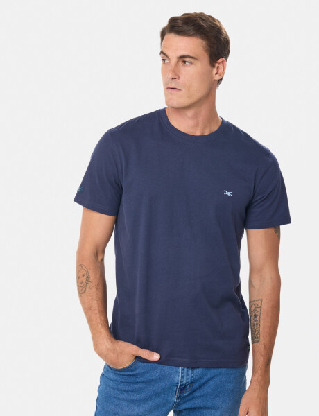 REMERA LISA Azul
